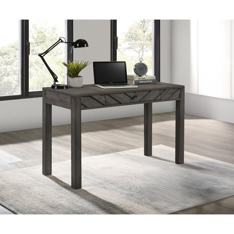  Crown Mark Valor B9335-DESK Writing Desk - Grey IMAGE 1