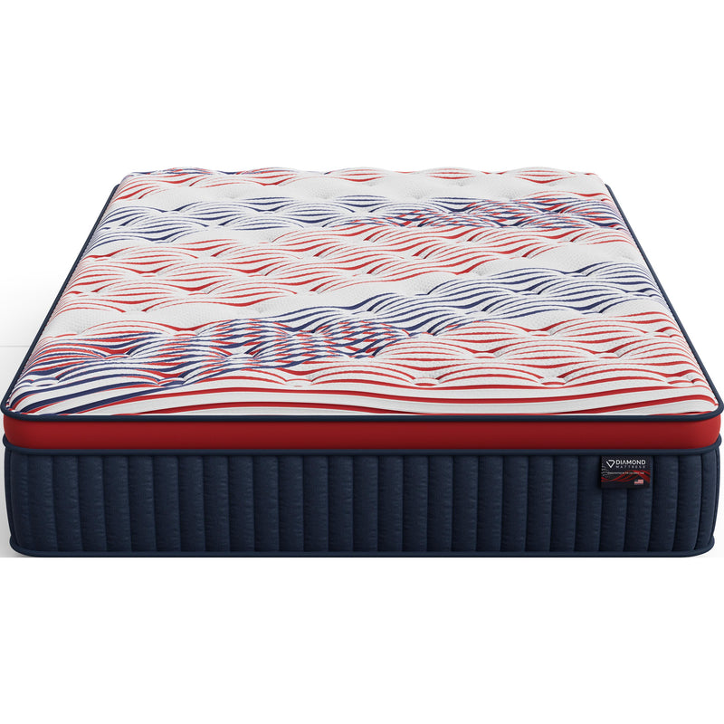  Diamond Mattress Liberty Medium Euro Top Mattress (King) IMAGE 2