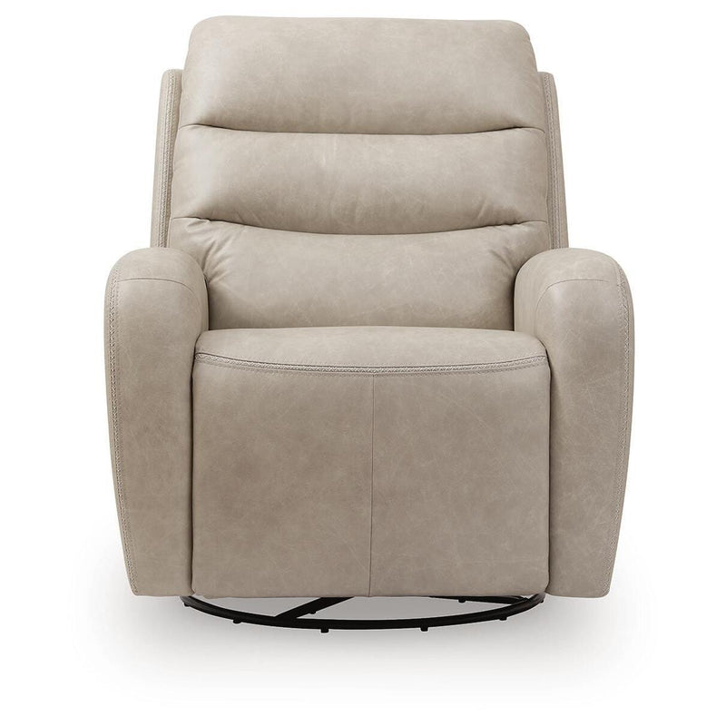  Signature Design by Ashley Motion-Max PCU1550095 Swivel Glider Power Recliner IMAGE 2