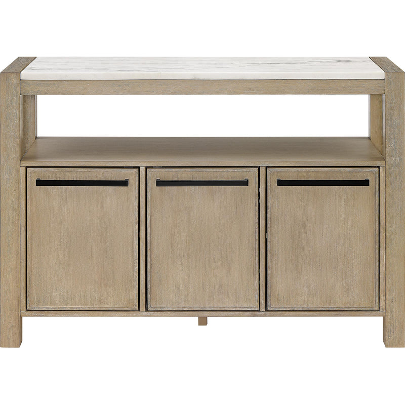  Crown Mark Hazel 1321-SB Genuine Marble Sideboard IMAGE 2