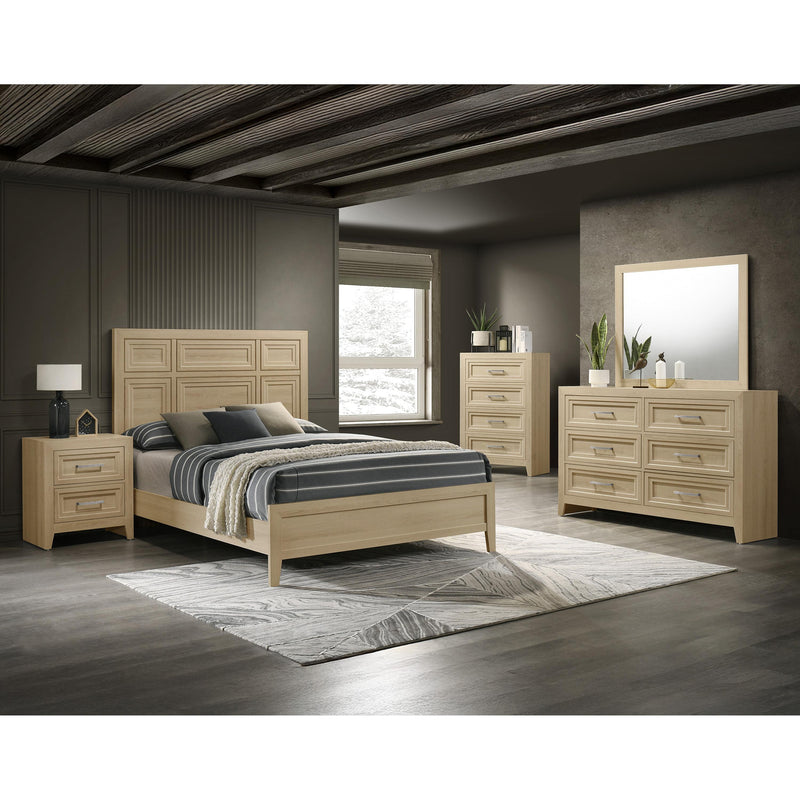 Crown Mark Lorraine B6630-11 Dresser Mirror - Natural IMAGE 2
